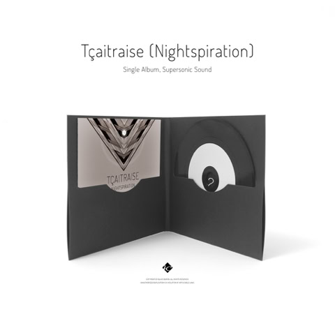 Music CD: TÇAITRAISE ( NIGHTSPIRATION ) / Electronic music single slbum