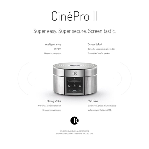 Video: IO CinéPro II / Wireless secure video display system