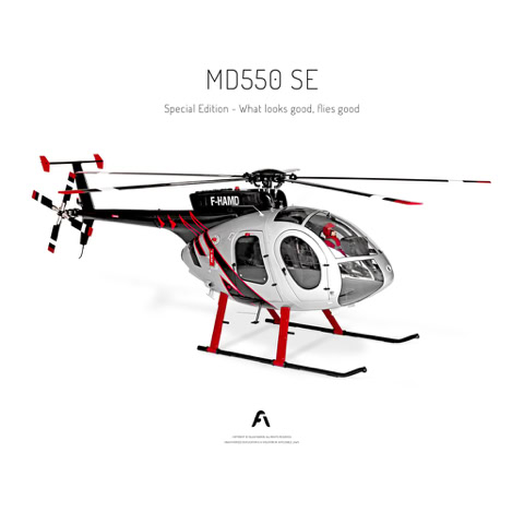 RC Model: MD550 SE / Special Edition RC helicopter model aircraft