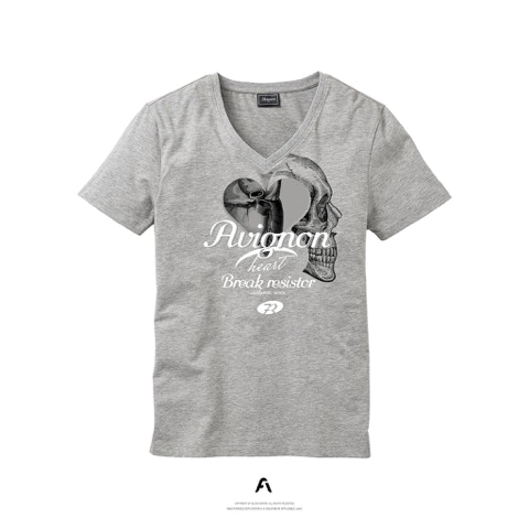 T-Shirt: AVIGNON ( Heart Break Resistor ) / Fashion style design