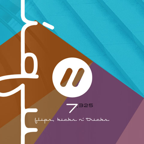 Skateboard: 7" TRIQUEE 75 / Nitro street culture