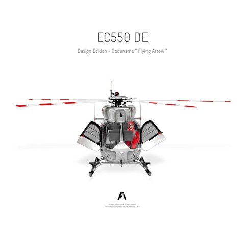 RC Model: EC550 DE / Design Edition RC helicopter model aircraft
